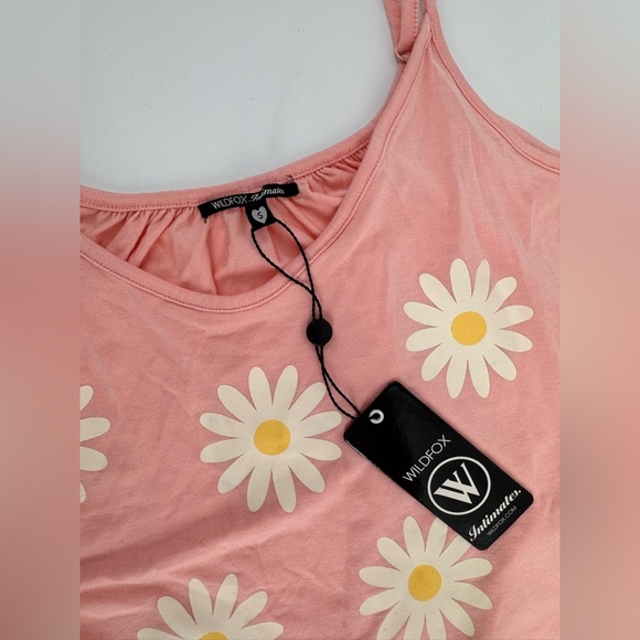 NWT Wildfox Intimates chamomiles pink top - Picture 2 of 4